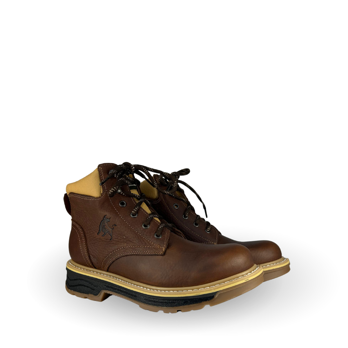 Bota de trabajo Café Estilo 664 Suela Doble densidad antideslizante