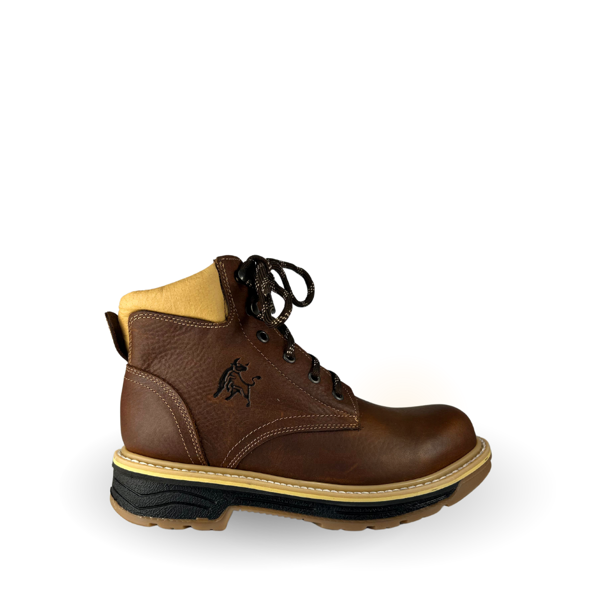 Bota de trabajo Café Estilo 664 Suela Doble densidad antideslizante
