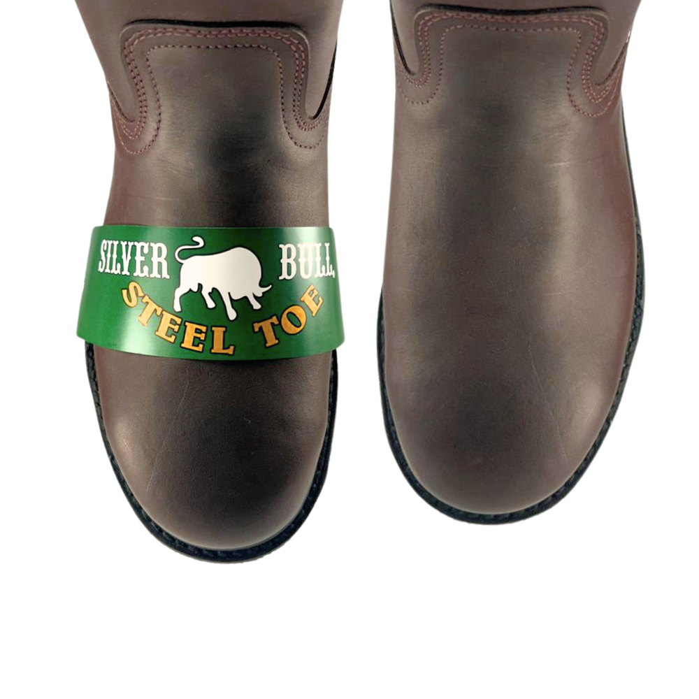 
                      
                        Bota de trabajo con casco de acero Estilo 9801 color café suela antiderrapante Diamond Bull
                      
                    