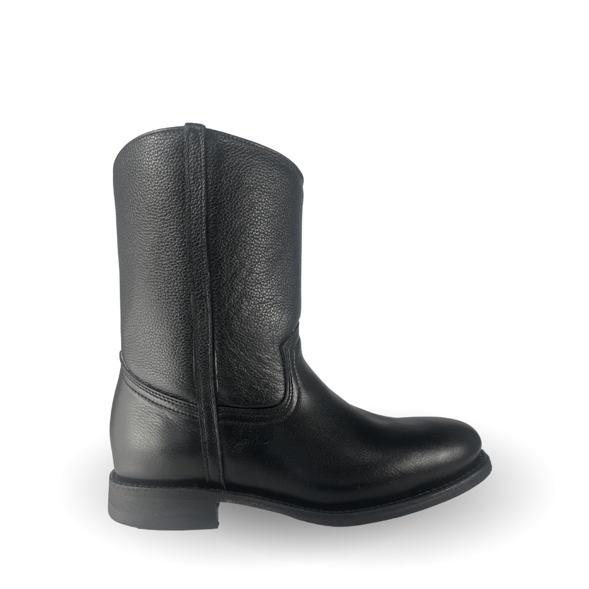 Bota roper elegante Estilo 1000 Color negra Suela de cuero y hule ...