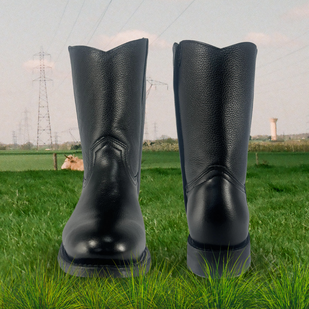 
                      
                        Bota roper elegante Estilo 1000 Color negra Suela de cuero y hule
                      
                    