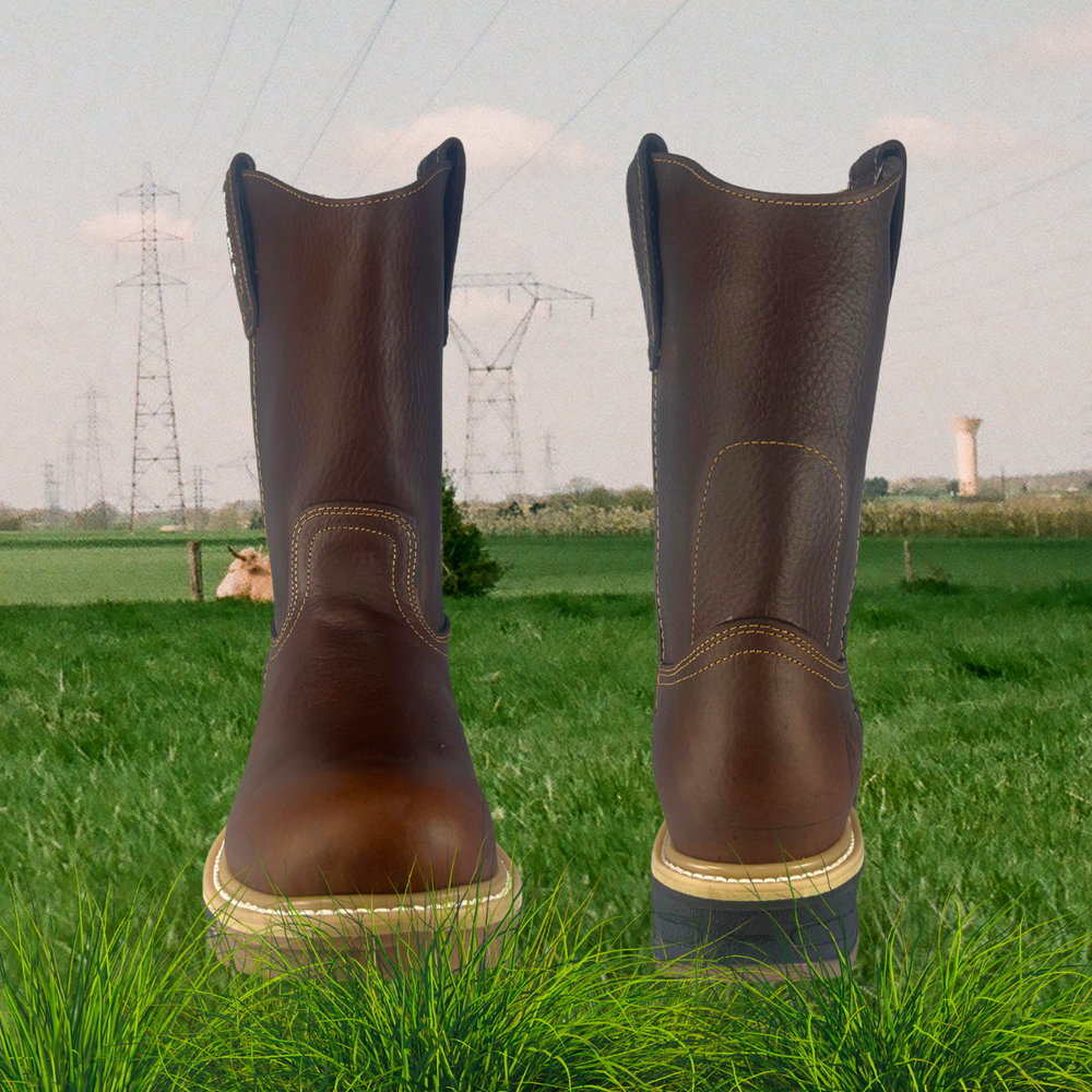
                      
                        Bota roper de trabajo 2060 Ocre Suela resistente a ácidos y aceites
                      
                    