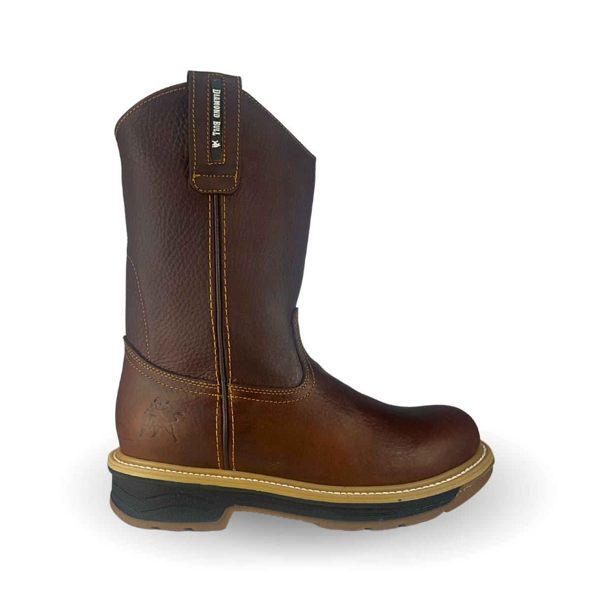 Bota roper de trabajo 2060 Ocre Suela resistente a ácidos y aceites ...