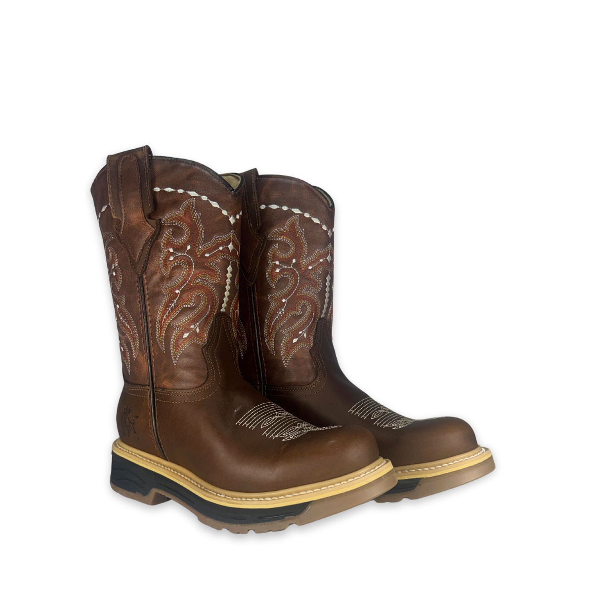Bota rodeo de trabajo Estilo 6010 Color Cobre Suela Doble densidad Diamond Bull