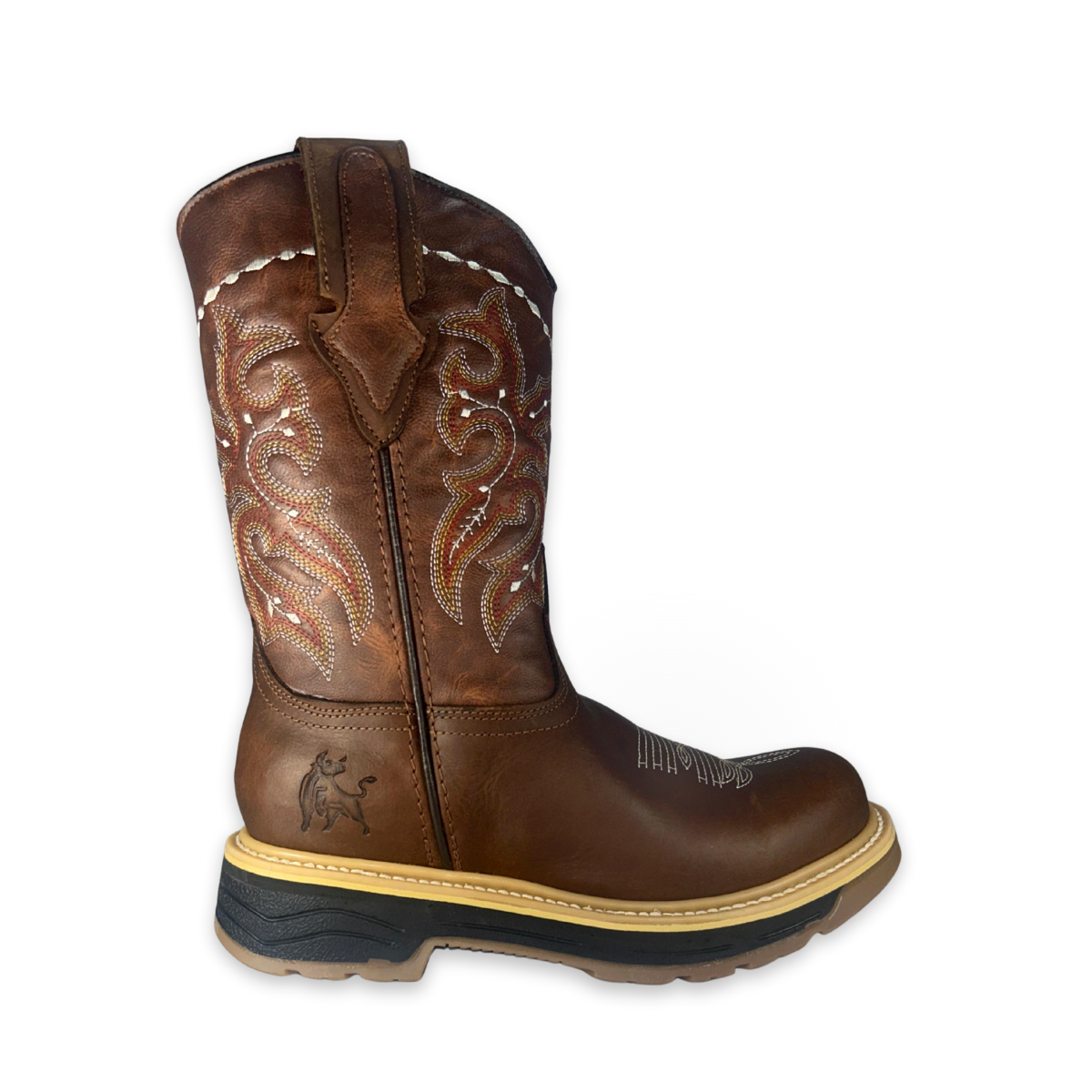 Bota rodeo de trabajo Estilo 6010 Color Cobre Suela Doble densidad Diamond Bull