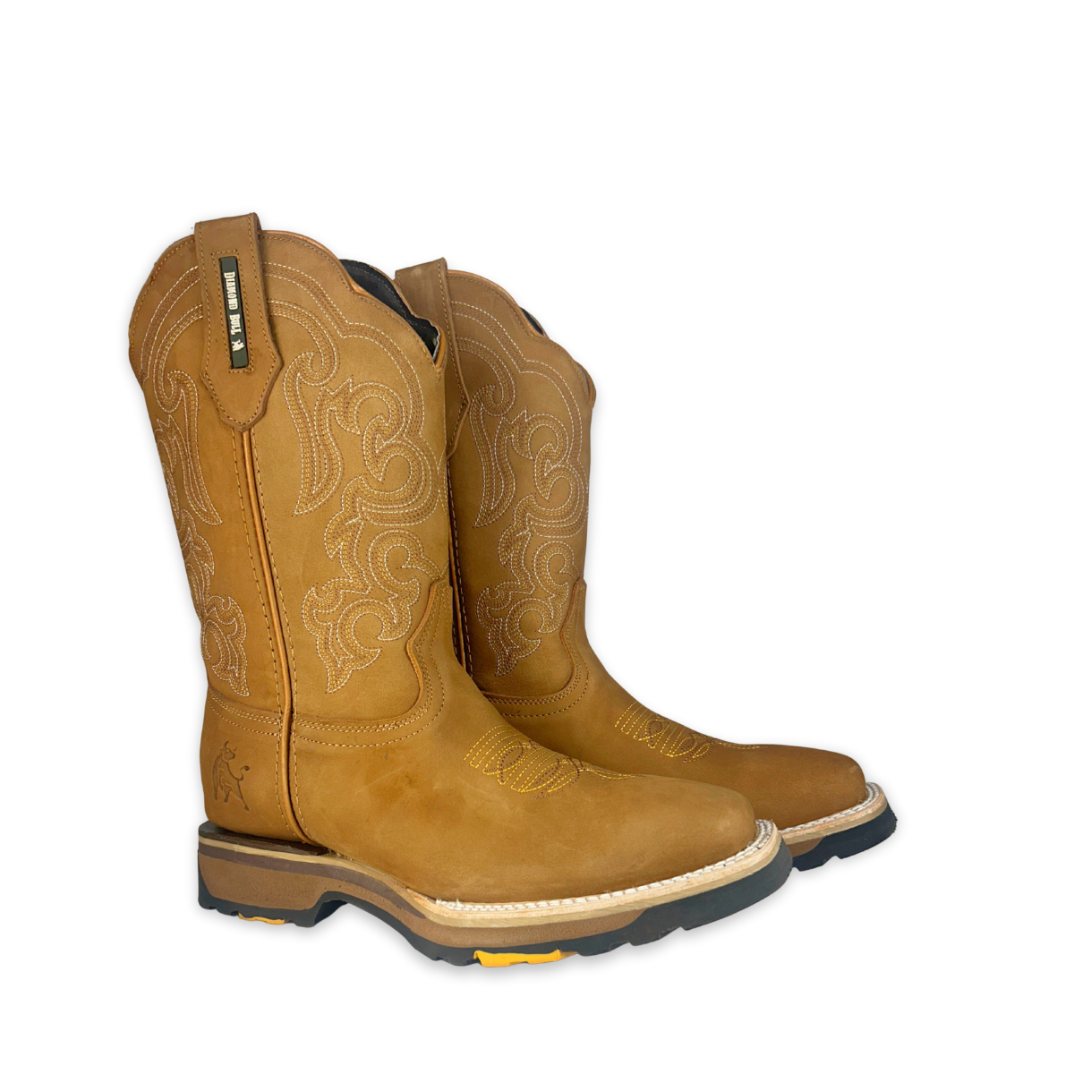 Bota rodeo de trabajo 8030 color Oro Goodyear welt