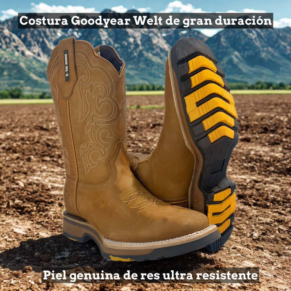 
                      
                        Bota rodeo de trabajo 8030 color Oro Goodyear welt
                      
                    