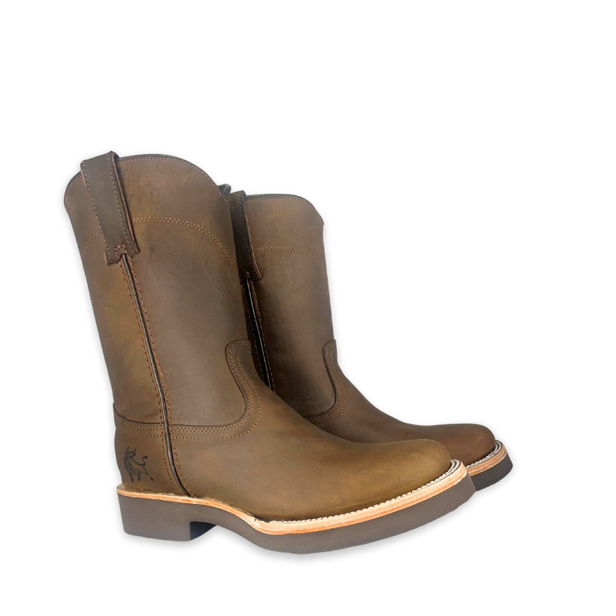 Bota rodeo Estilo 0072 Color café Suela de hule café
