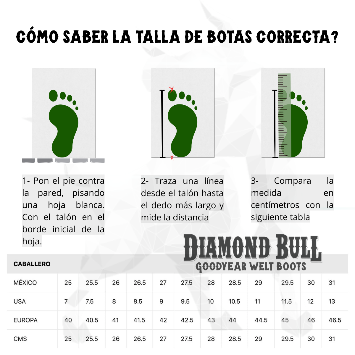 Bota rodeo de trabajo Estilo 6035 Color café Suela Doble densidad Diam ...